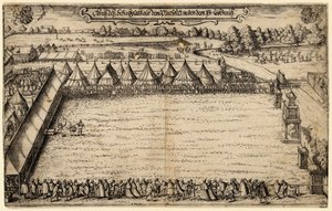 Los ballesteros en Múnich, 1599 de Alexander Mair