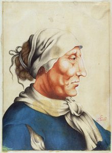 Cabeza de un anciano, de 