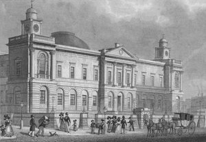 La Oficina de Registro, Princes Street, 1829 de Alexander McClatchie