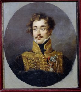 Retrato del Conde Alexander Olsufyev (1790-1853). (Retrato del conde Alexander Olsufyev). Pintura de Alexander (Alejandro) Molinari (1772-1831), óleo sobre lienzo de Alexander Molinari