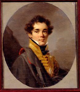 Retrato del Conde Vasily Olsufyev (1796-1858). Pintura de Alexander (Alejandro) Molinari (1772-1831), óleo sobre lienzo de Alexander Molinari