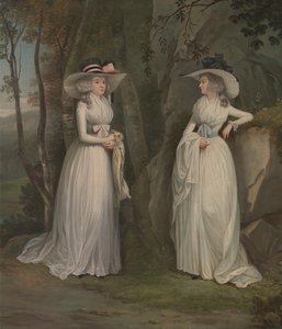Eleanor y Margaret Ross, entre 1785 y 1790 de Alexander Nasmyth