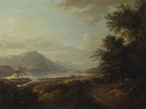 Loch Awe, Argyllshire, ca. 1785 de Alexander Nasmyth