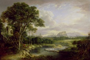 Vista de la ciudad de Edimburgo, c.1822
