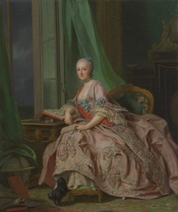 Anastasia Ivanovna, Princesa de Hesse-Homburg 1700-1755, nacida Condesa Trubetskaya, 1757 de Alexander Roslin