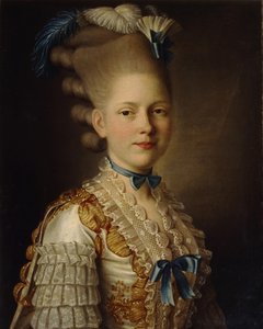 Retrato de la Condesa Kh. Obolenskaya de Alexander Roslin