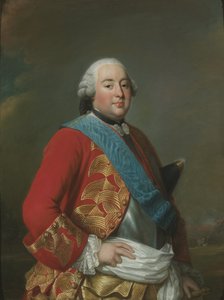 Retrato de Luis Felipe I (1725-1785), duque de Orleans de Alexander Roslin