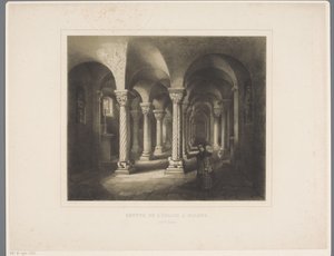 Cripta de la iglesia abacial de Rolduc Crypt de l