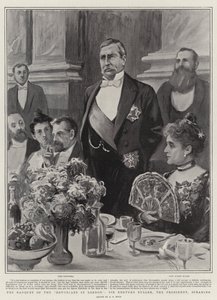 El Banquete de los Devoneses en Londres, Sir Redvers Buller, el Presidente, hablando de Alexander Stuart Boyd