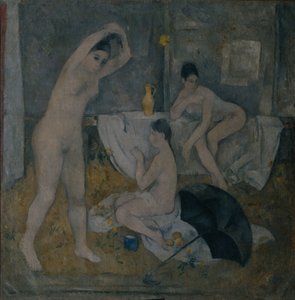 Los bañistas, 1919