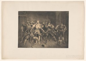 Asesinato de Enrique de Guisa
Muerte de Henrij de Guijse de Alexander Ver Huell (signed by artist)