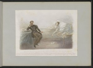 Gustave Doré en su lecho de muerte de Alexander Ver Huell