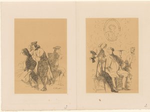 Dos grupos de hombres de Alexander Ver Huell