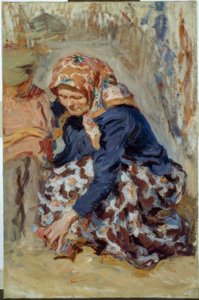 La Vendedora de Juguetes de Alexander Viktorowitsch Morawow