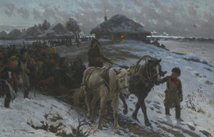 Partiendo para la caza, 1915