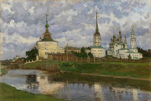 Solikamsk, 1910 de Alexander Vladimirovich Makovsky