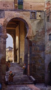 Puerta del Zocodover, Toledo de Alexander Wallace Rimington