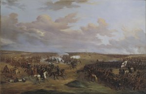 La batalla de Dennewitz el 6 de septiembre de 1813