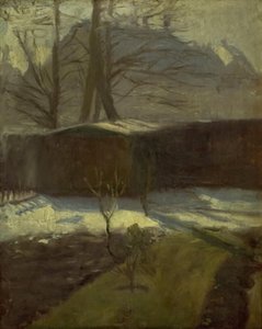 Un jardín en invierno, Helenevej. Copenhague de Alexander Wilde
