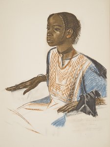 Niña Bornou (Fort Lamy), de Dessins et Peintures d