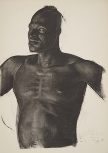 Sara le Pisteur (Bahr Ouandja), de Dessins et Peintures d