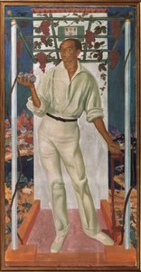 Retrato del artista mexicano Roberto Montenegro Nervo