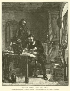 Tyndale traduciendo la Biblia de Alexander after Johnston