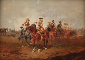 después de la batalla de Alexander von Bensa