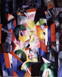 La ciudad de noche, 1915