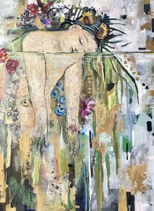 Serenidad floral al dormir de Alexandra Higgins