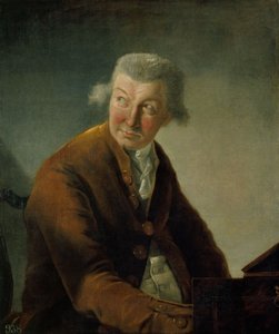 Retrato de Carl Friedrich Abel 1723-1787