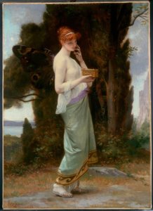 Psique con la caja de Proserpina de Alexandre Cabanel