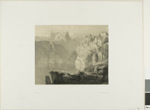 Lago de los Cuatro Cantones de Alexandre Calame