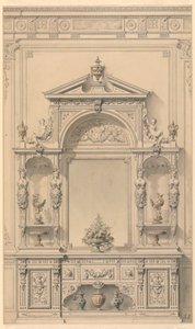 Diseño para mueble de vestíbulo