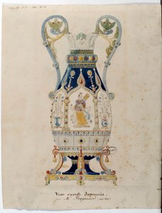 Jarra japonesa de Alexandre Evariste Fragonard