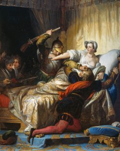 Masacre en la noche de San Bartolomé (24 de agosto de Alexandre Evariste Fragonard