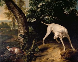 Escena de caza (detalle) de Alexandre Francois Desportes