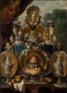Bodegón con plata de Alexandre Francois Desportes