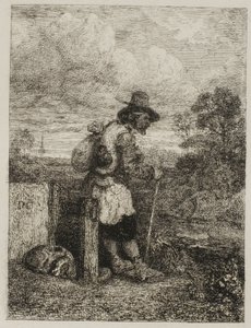 Mendigo de Alexandre Gabriel Decamps