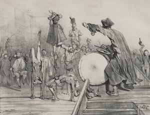¡Gran acróbata!, 1830-1831 de Alexandre Gabriel Decamps