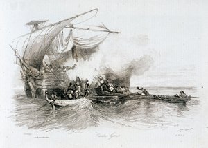 Piratas griegos de Alexandre Gabriel Decamps