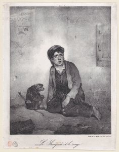 El Niño de Saboya y Su Mono, 1823