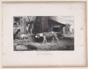 El perrera, de la serie Escenas de caza, 1829