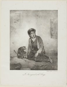 El Saboyano y el Mono de Alexandre Gabriel Decamps