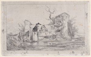 Las lavanderas, 1833-38