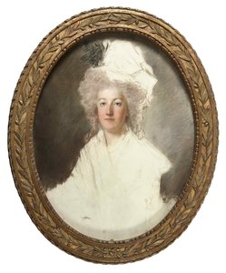 Retrato de la reina María Antonieta de Francia 1755-1793, 1791-1792 de Alexandre Kucharski