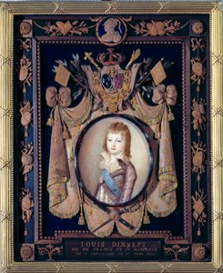 Retrato del delfín Luis XVII (1785-1795)