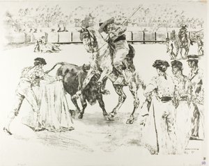 Corrida de toros de Alexandre Lunois