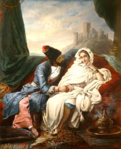 Dama oriental de Alexandre Marie Colin