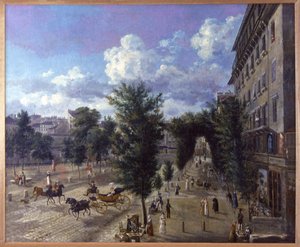 Grands boulevards, París, c.1800 (pintura)